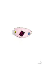 Load image into Gallery viewer, Paparazzi Rings Blinding Behavior - Pink
