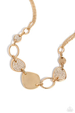 Load image into Gallery viewer, Paparazzi Necklaces Asymmetrical Attention - Gold Coming Soon
