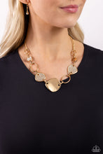 Load image into Gallery viewer, Paparazzi Necklaces Asymmetrical Attention - Gold Coming Soon
