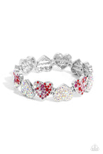 Load image into Gallery viewer, Paparazzi Bracelet Headliner Heart - Multi Coming Soon
