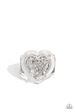 Load image into Gallery viewer, Paparazzi Rings Hallmark Heart - White Coming Soon
