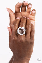 Load image into Gallery viewer, Paparazzi Rings Hallmark Heart - White Coming Soon
