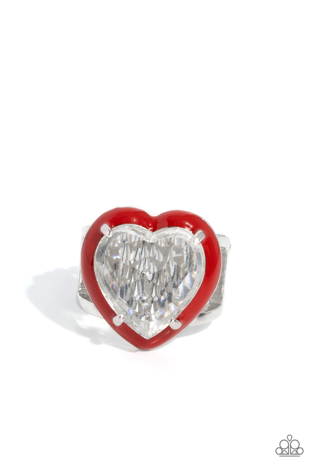 Paparazzi Rings Hallmark Heart - Red Coming Soon