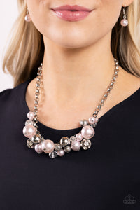 Paparazzi Necklace Corporate Catwalk - Pink Coming Soon