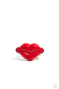 Paparazzi Rings Lively Lips - Red Coming soon