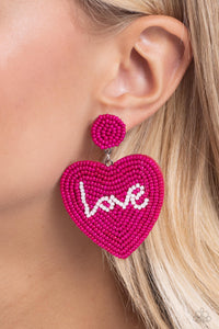Paparazzi Earrings Sweet Seeds - Pink Coming Soon