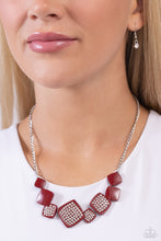 Load image into Gallery viewer, Paparazzi Necklaces Twinkling Tables - Red Coming Soon
