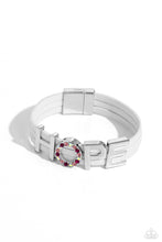 Load image into Gallery viewer, Paparazzi Bracelet Hopeful Haute - White Coming Soon
