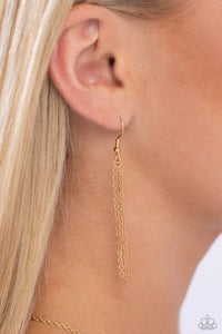 Paparazzi Necklaces Leave Your Initials - Gold - J Coming Soon