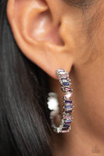 Load image into Gallery viewer, Paparazzi Earrings Effortless Emeralds - Purple   Coming Soon
