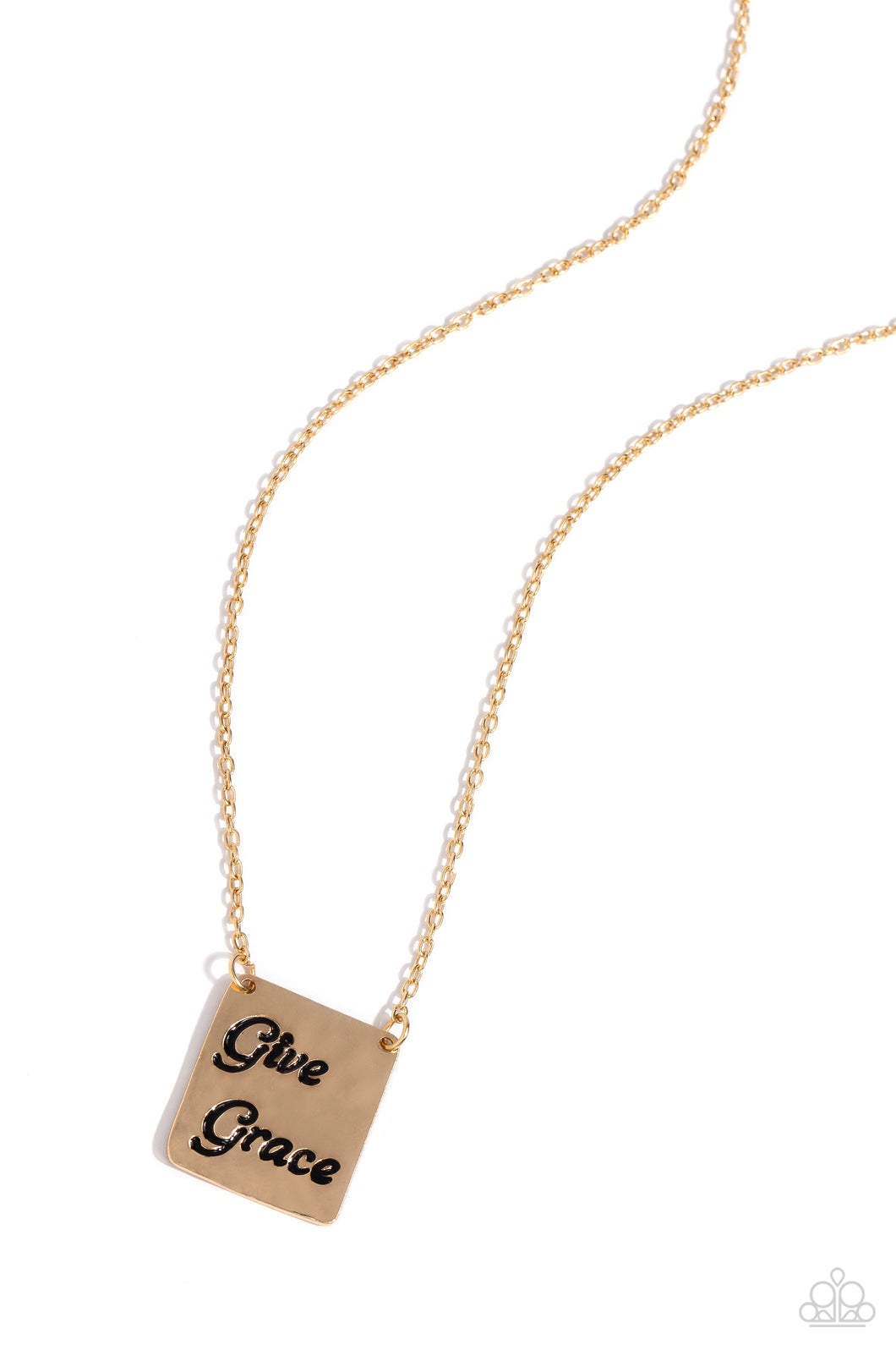 Paparazzi Necklace Give Grace - Gold Coming Soon