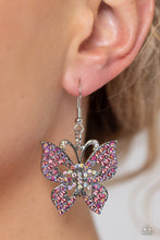 Load image into Gallery viewer, Paparazzi Earrings Bejeweled Breeze - Pink Coming Soon
