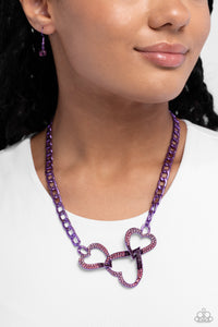 Paparazzi Necklace Eclectically Enamored - Purple Coming Soon