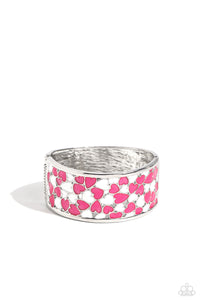 Paparazzi Bracelet Penchant for Patterns - Pink Coming Soon