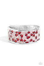 Load image into Gallery viewer, Paparazzi Bracelet Penchant for Patterns - Red Coming Soon
