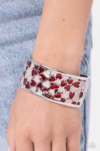 Paparazzi Bracelet Penchant for Patterns - Red Coming Soon
