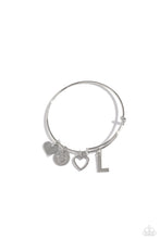 Load image into Gallery viewer, Paparazzi Bracelet Making It INITIAL - Silver - L Coming Soon
