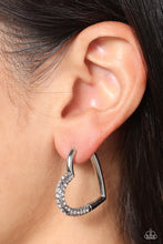 Load image into Gallery viewer, Paparazzi Earrings Be Mine, Valentine? - White Coming Soon
