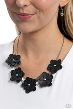 Load image into Gallery viewer, Paparazzi Necklace Balance of FLOWER - Black Coming Soon
