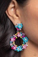 Load image into Gallery viewer, Paparazzi Earrings Wreathed in Wildflowers - Blue Coming Soon

