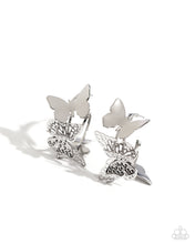 Load image into Gallery viewer, Paparazzi Earrings No WINGS Attached - Silver Coming Soon

