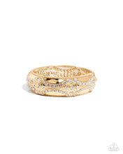 Load image into Gallery viewer, Paparazzi Bracelet Draped in Decadence - Gold Coming Soon
