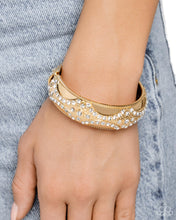 Load image into Gallery viewer, Paparazzi Bracelet Draped in Decadence - Gold Coming Soon
