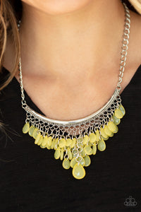 Paparazzi Necklaces  0 Rio Rainfall - Yellow