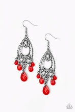 Load image into Gallery viewer, Paparazzi Earrings Fashion Flirt - Red
