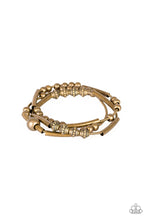 Load image into Gallery viewer, Paparazzi Bracelets Industrial Instincts - Brass

