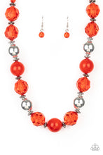 Load image into Gallery viewer, Paparazzi Necklaces Very Voluminous - Red
