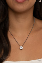 Load image into Gallery viewer, Paparazzi Necklace What A Gem - Gunmetal
