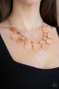 Paparazzi Necklaces Stop and Reflect - Copper