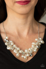 Load image into Gallery viewer, Paparazzi Necklaces Battle of the Bombshells - White
