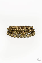 Load image into Gallery viewer, Paparazzi Bracelets Rose Garden Gala - Brass

