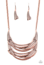 Load image into Gallery viewer, Paparazzi Necklaces Read Between The VINES - Copper
