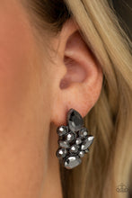 Load image into Gallery viewer, Paparazzi Earrings Galaxy Glimmer - Black
