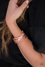 Load image into Gallery viewer, Paparazzi Bracelets See A Pattern? - Copper
