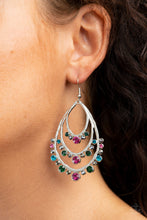 Load image into Gallery viewer, Paparazzi Earrings Break Out In TIERS - Multi
