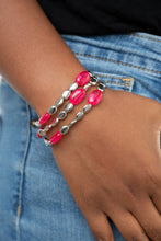 Load image into Gallery viewer, Paparazzi Bracelets Sorry to Burst Your BAUBLE - Pink
