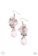 Load image into Gallery viewer, Paparazzi Earrings Fashion Fix Before and AFTERGLOW - Pink
