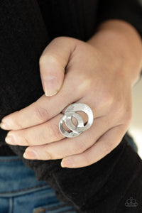 Paparazzi Rings Pro Top Spin - Silver