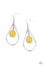 Load image into Gallery viewer, Paparazzi Earrings Ethereal Elegance - Yellow
