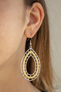 Paparazzi Earrings Fruity Fiesta - Yellow