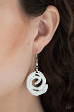 Load image into Gallery viewer, Paparazzi Necklaces Statement Swirl - Silver
