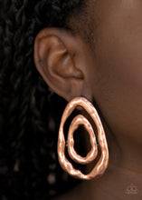 Load image into Gallery viewer, Paparazzi Earrings Ancient Ruins - Copper
