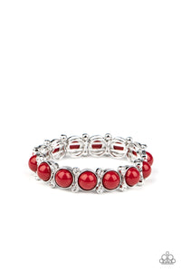 Paparazzi Bracelets Flamboyantly Fruity - Red