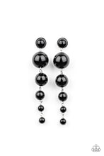 Load image into Gallery viewer, Paparazzi Earrings Living a WEALTHY Lifestyle - Black
