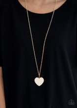 Load image into Gallery viewer, Paparazzi Necklaces Have To Learn The HEART Way - Gold
