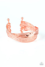 Load image into Gallery viewer, Paparazzi Bracelets See A Pattern? - Copper
